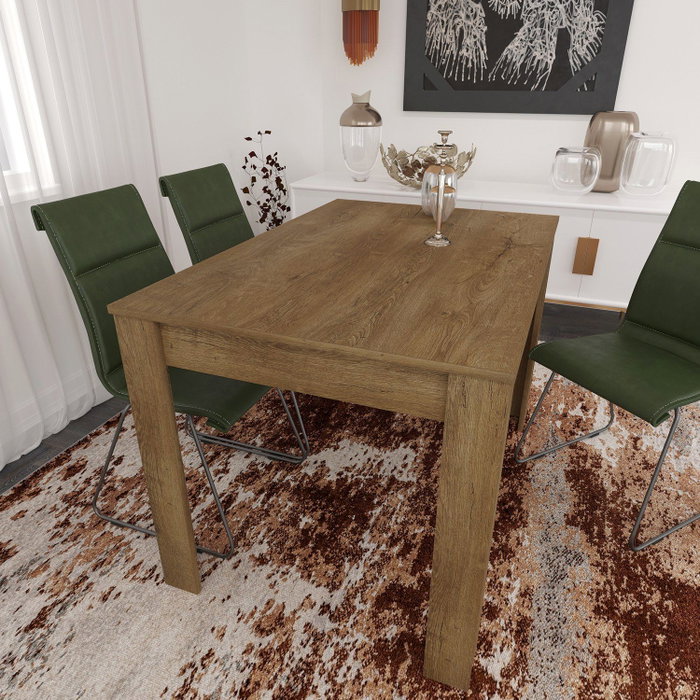 Hanah Home Mesa de Comedor Single 120 - Roble Hanah Home Mesa de Comedor Single 120 - Roble